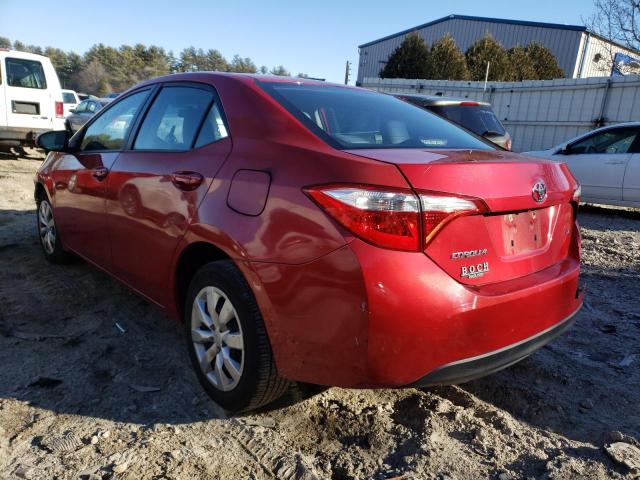 Photo 2 from auction – 2015 TOYOTA COROLLA L with VIN 2T1BURHE9FC399636