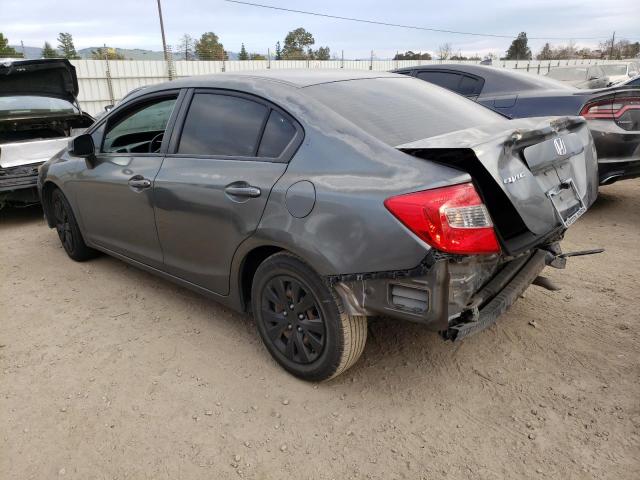 Photo 2 from auction – 2012 HONDA CIVIC LX with VIN 2HGFB2F56CH330522