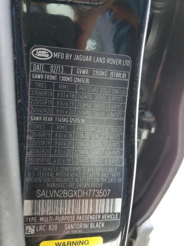 Photo 14 from auction – 2013 LAND ROVER RANGE ROVE with VIN SALVN2BGXDH773507