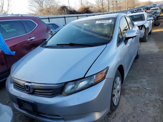 Photo 5 from auction – 2012 HONDA CIVIC LX with VIN 2HGFB2F57CH323496