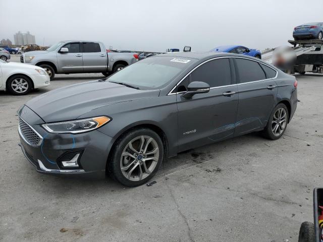 FORD FUSION TIT 2019 with VIN 3FA6P0RU8KR187802 - Photo from auction