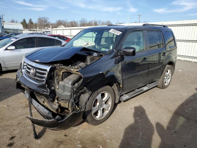 HONDA PILOT EX 2014 with VIN 5FNYF4H41EB011825 - Photo from auction