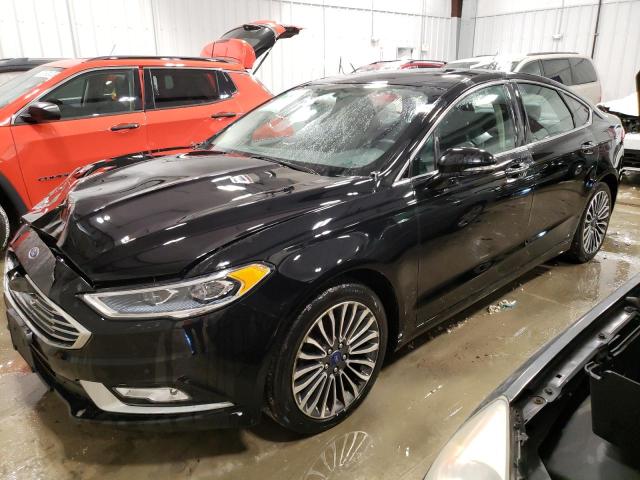 FORD FUSION SE 2017 with VIN 3FA6P0HDXHR141575 - Photo from auction
