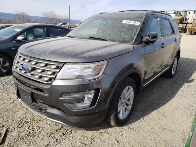 FORD EXPLORER X 2017 with VIN 1FM5K7D84HGB92580 - Photo from auction