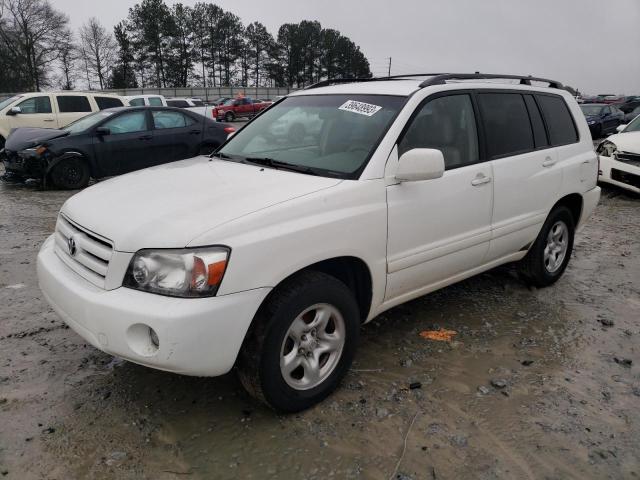 TOYOTA HIGHLANDER 2005 with VIN JTEGD21A950112787 - Photo from auction