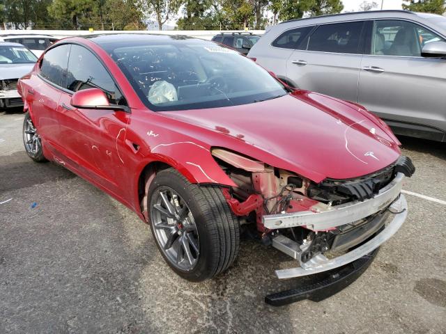 Photo 4 from auction – 2020 TESLA MODEL 3 with VIN 5YJ3E1EA0LF630810