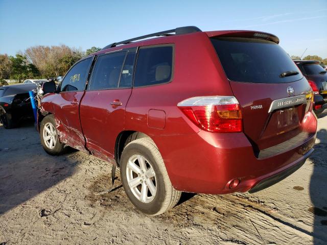 Photo 2 from auction – 2008 TOYOTA HIGHLANDER with VIN JTEES41A582047373