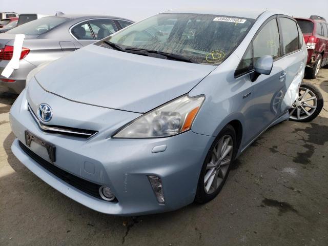 TOYOTA PRIUS V 2012 with VIN JTDZN3EU6C3149019 - Photo from auction