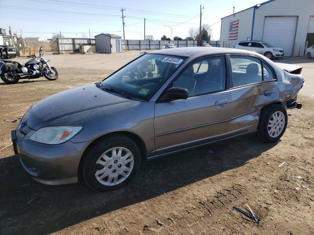 Photo 1 from auction – 2005 HONDA CIVIC with VIN 2HGES16585H546431