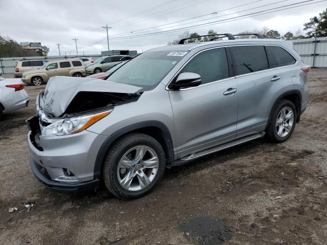 TOYOTA HIGHLANDER 2016 with VIN 5TDYKRFH6GS155061 - Photo from auction