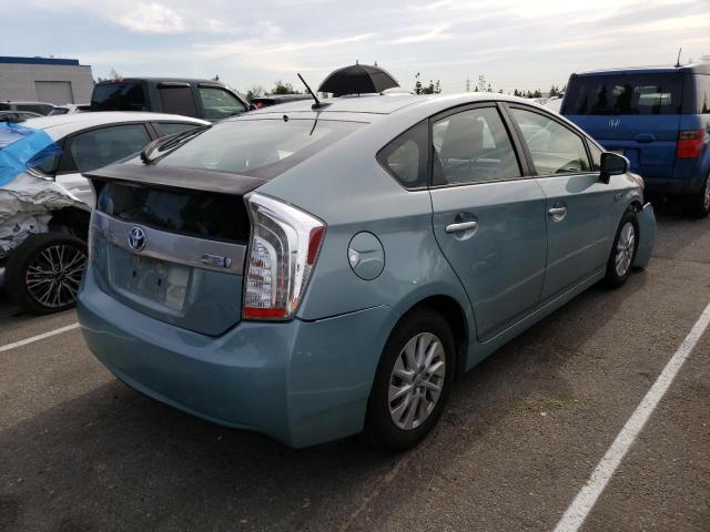 Photo 3 from auction – 2014 TOYOTA PRIUS PLUG with VIN JTDKN3DP6E3055612