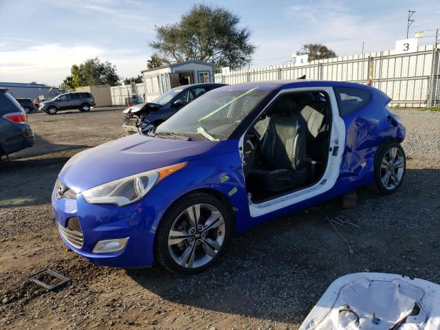 HYUNDAI VELOSTER 2016 with VIN KMHTC6AD0GU250734 - Photo from auction
