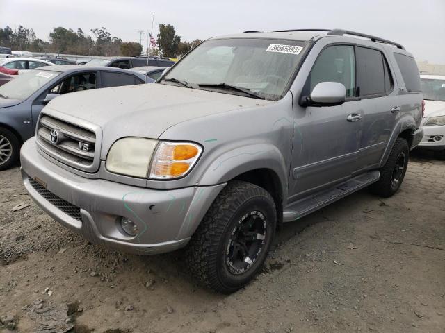 TOYOTA SEQUOIA SR 2002 with VIN 5TDZT34A82S111320 - Photo from auction