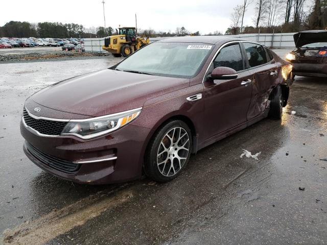 KIA OPTIMA LX 2016 with VIN 5XXGT4L36GG034505 - Photo from auction