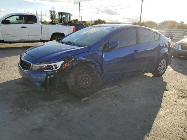KIA FORTE LX 2017 with VIN 3KPFL4A76HE015111 - Photo from auction