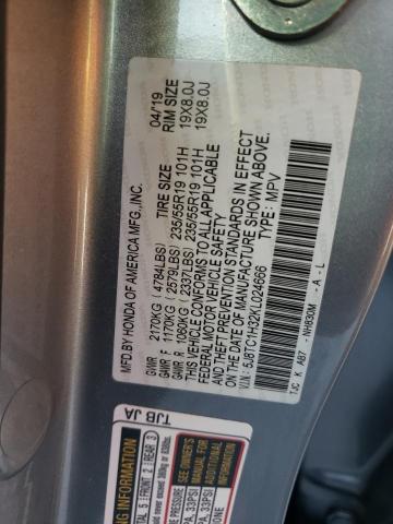 Photo 14 from auction – 2019 ACURA RDX with VIN 5J8TC1H32KL024666