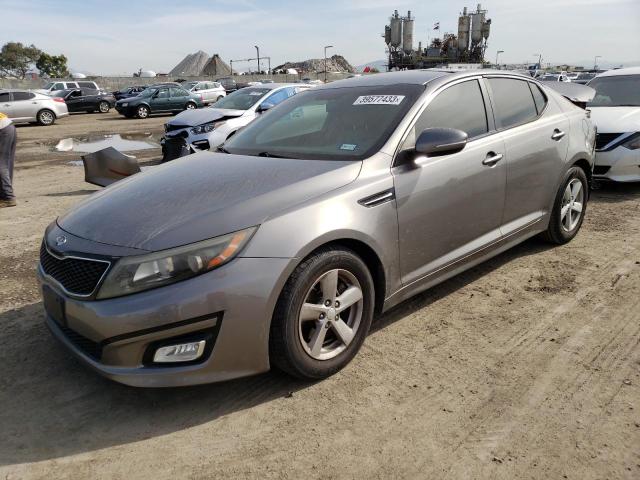 KIA OPTIMA LX 2014 with VIN 5XXGM4A73EG264678 - Photo from auction