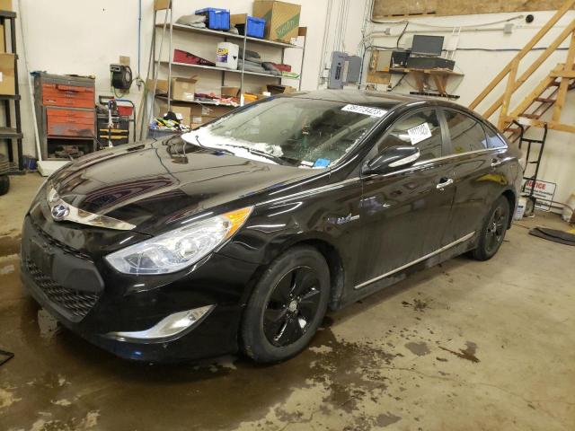 HYUNDAI SONATA HYB 2015 with VIN KMHEC4A45FA120297 - Photo from auction