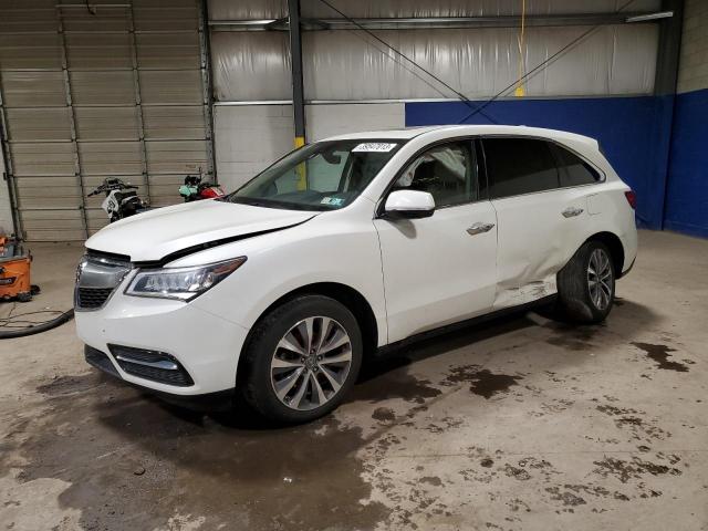 ACURA MDX TECHNO 2016 with VIN 5FRYD4H48GB055540 - Photo from auction