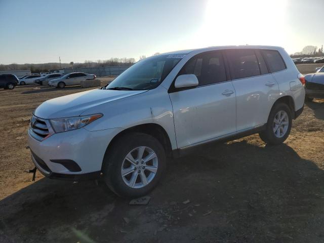 TOYOTA HIGHLANDER 2013 with VIN 5TDZA3EH2DS044587 - Photo from auction