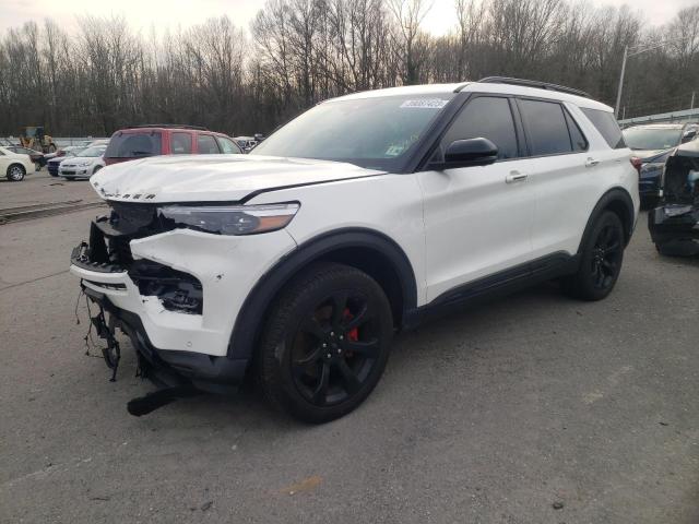 FORD EXPLORER S 2021 with VIN 1FM5K8GC2MGA01321 - Photo from auction