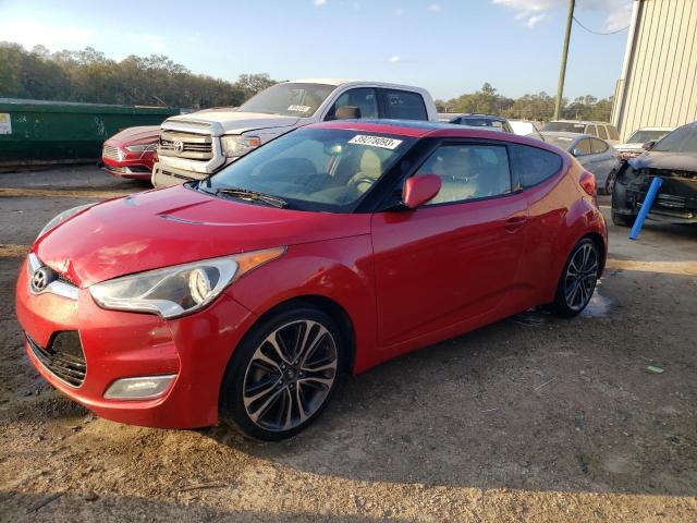 HYUNDAI VELOSTER 2014 with VIN KMHTC6AD1EU198494 - Photo from auction