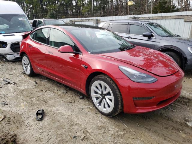 Photo 4 from auction – 2022 TESLA MODEL 3 with VIN 5YJ3E1EA4NF369460