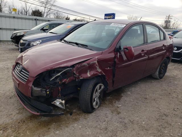 HYUNDAI ACCENT GLS 2008 with VIN KMHCN46C28U280124 - Photo from auction