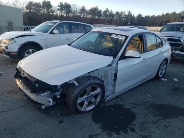 BMW 328 I 2013 with VIN WBA3A5G52DNP26344 - Photo from auction