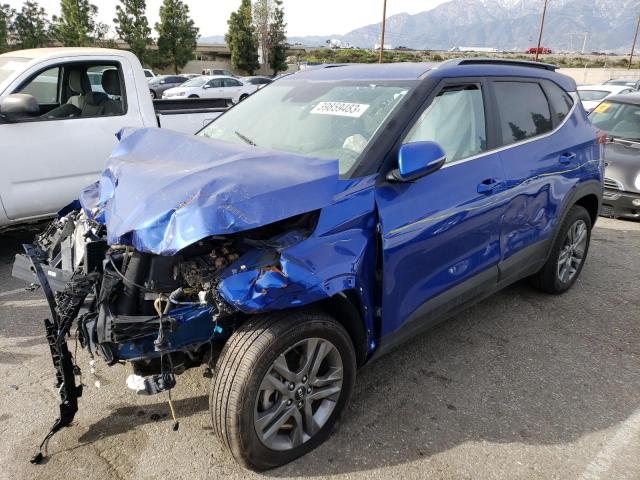 KIA SELTOS S 2021 with VIN KNDEU2AA3M7100460 - Photo from auction