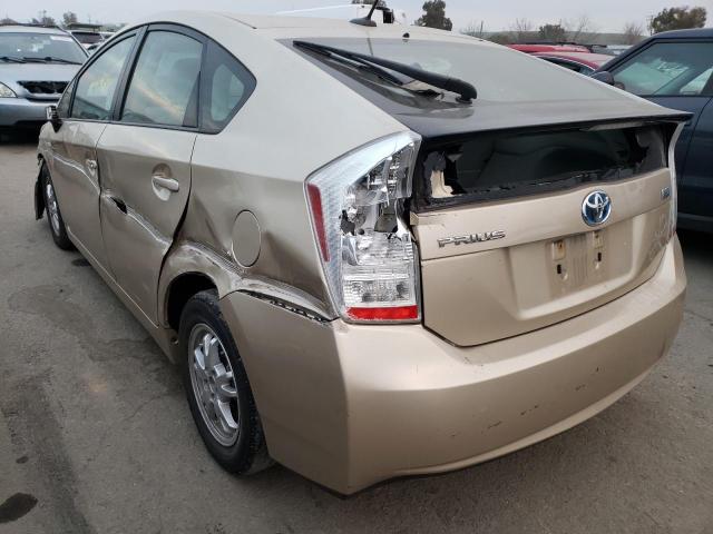 Photo 2 from auction – 2010 TOYOTA PRIUS with VIN JTDKN3DU2A1300319