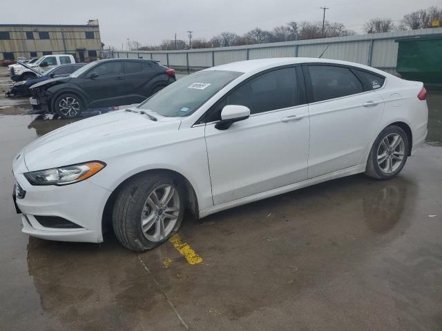 FORD FUSION SE 2018 with VIN 3FA6P0HD8JR262160 - Photo from auction
