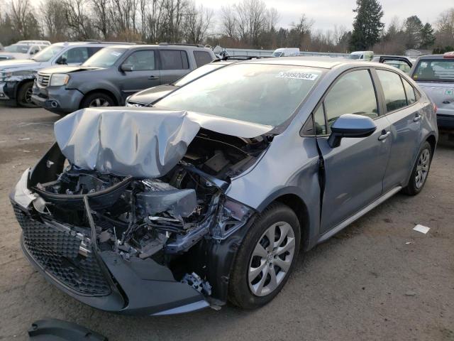 TOYOTA COROLLA LE 2022 with VIN 5YFEPMAE0NP279269 - Photo from auction
