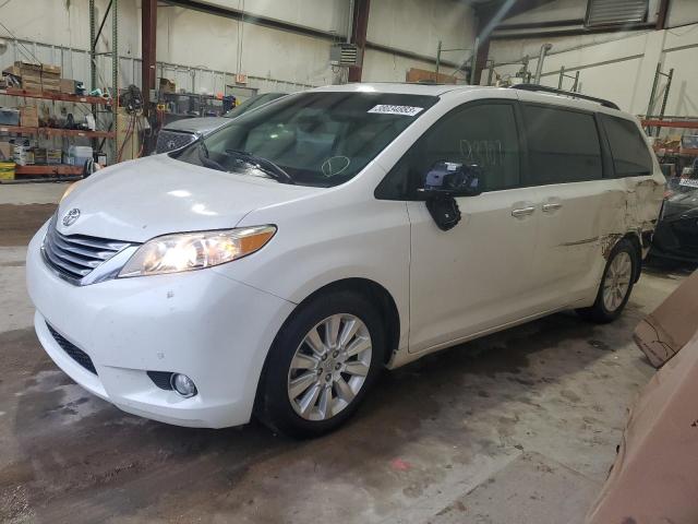 TOYOTA SIENNA XLE 2011 with VIN 5TDYK3DC6BS119027 - Photo from auction