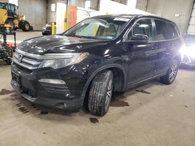 HONDA PILOT EXL 2016 with VIN 5FNYF6H56GB031706 - Photo from auction