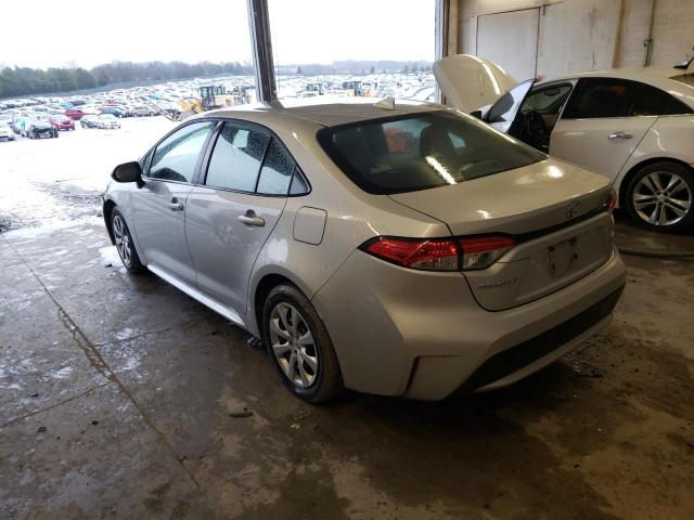 Photo 2 from auction – 2021 TOYOTA COROLLA LE with VIN 5YFEPMAE3MP215905