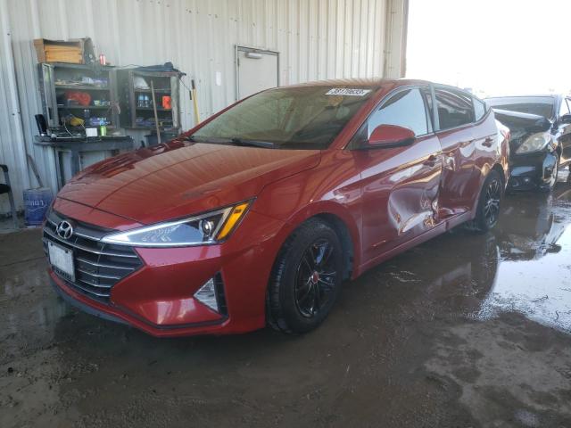 HYUNDAI ELANTRA SE 2019 with VIN 5NPD74LF0KH488263 - Photo from auction
