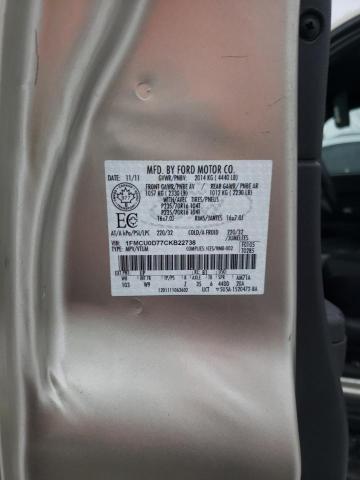 Photo 14 from auction – 2012 FORD ESCAPE XLT with VIN 1FMCU0D77CKB22738