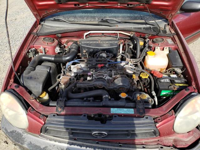 Photo 11 from auction – 2002 SUBARU IMPREZA OU with VIN JF1GG68552H815365