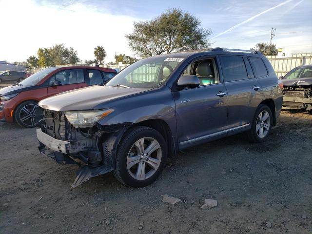 TOYOTA HIGHLANDER 2012 with VIN 5TDDK3EH1CS158389 - Photo from auction