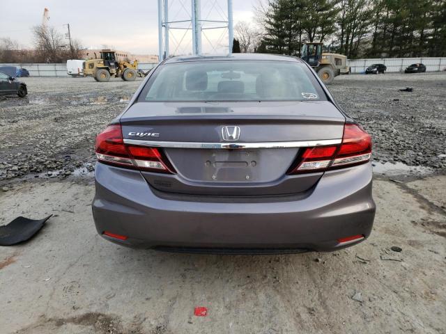 Photo 6 from auction – 2015 HONDA CIVIC SE with VIN 19XFB2F70FE291216