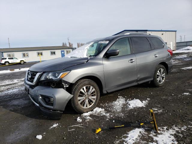 NISSAN PATHFINDER 2018 with VIN 5N1DR2MM8JC645300 - Photo from auction