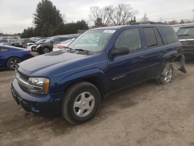 CHEVROLET TRAILBLAZE 2002 with VIN 1GNDT13S922285923 - Photo from auction