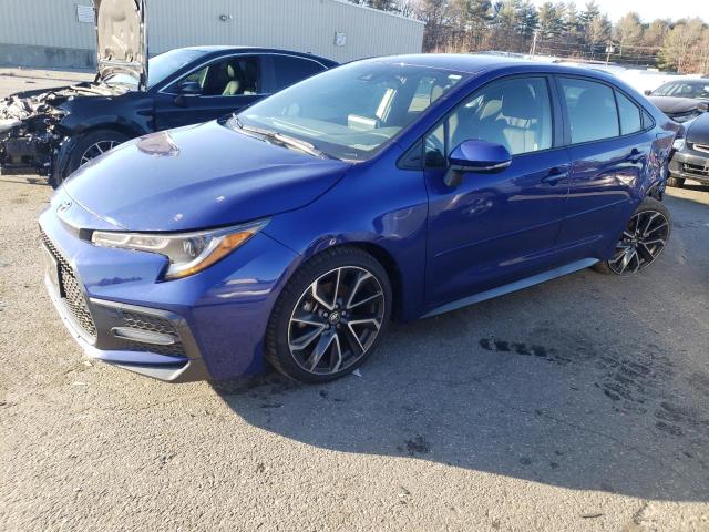 TOYOTA COROLLA SE 2021 with VIN JTDS4MCE3MJ058907 - Photo from auction
