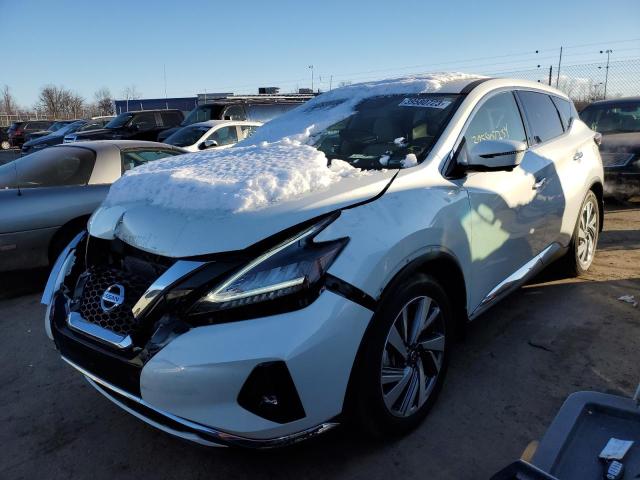 NISSAN MURANO SL 2021 with VIN 5N1AZ2CS1MC117136 - Photo from auction