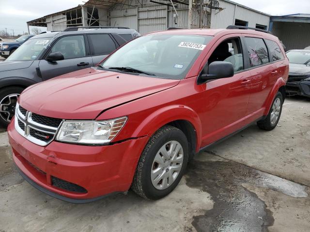 DODGE JOURNEY SE 2017 with VIN 3C4PDCAB0HT519360 - Photo from auction