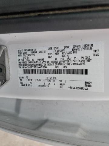 Photo 14 from auction – 2014 FORD ESCAPE S with VIN 1FMCU0F75EUA47008