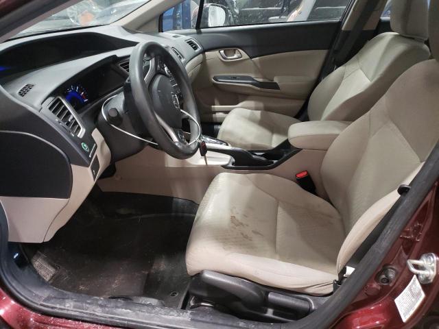 Photo 7 from auction – 2014 HONDA CIVIC LX with VIN 19XFB2F55EE061300
