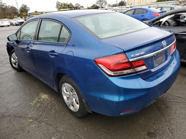 Photo 2 from auction – 2014 HONDA CIVIC LX with VIN 19XFB2F58EE217670