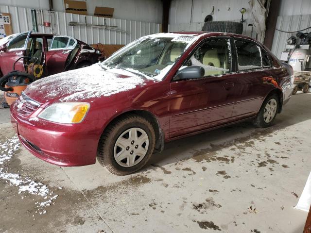 HONDA CIVIC LX 2003 with VIN 2HGES16583H626518 - Photo from auction